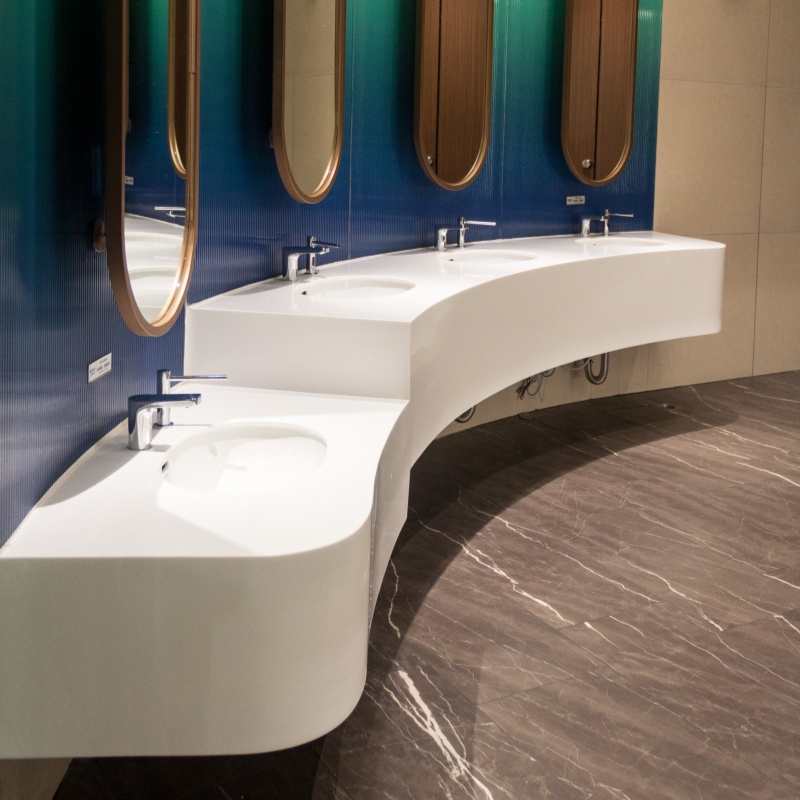 GMA13 acrylic solid surface pure white